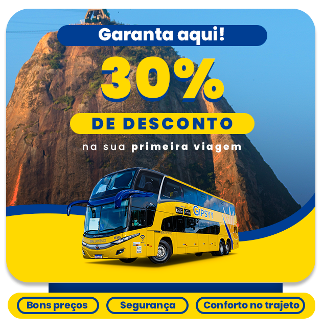 Cadastre-se e Ganhe 30% de Desconto na Primeira Viagem