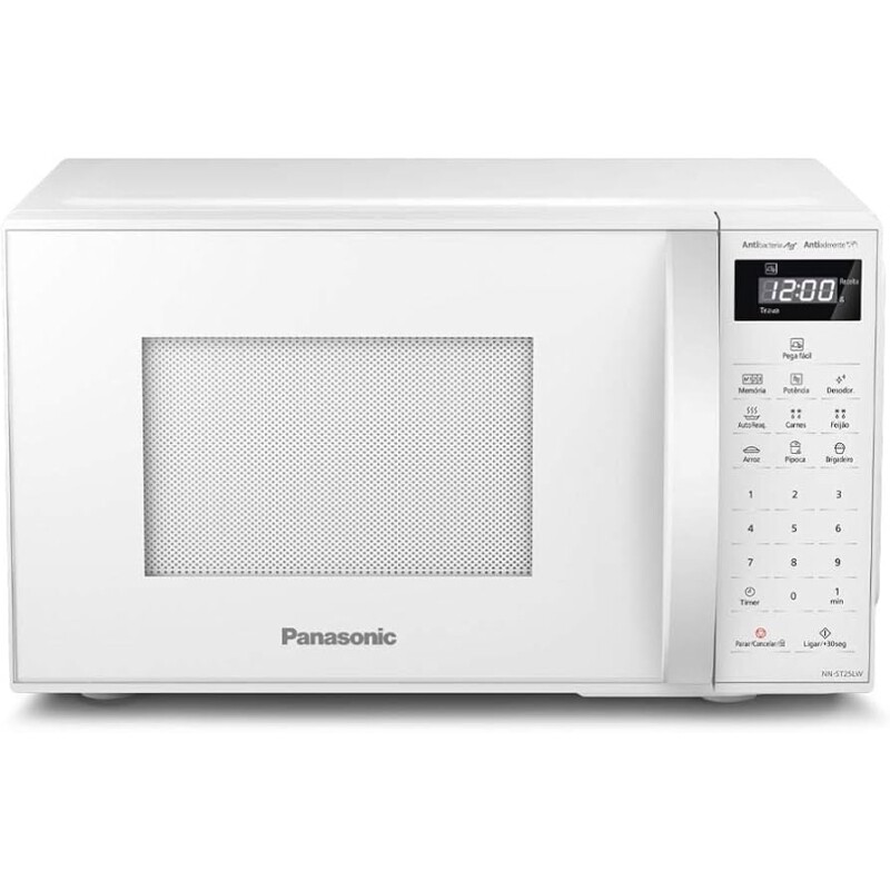 MICRO-ONDAS PANASONIC 21LT NN-ST25LWRUN 700W 127V BRANCO (AM)