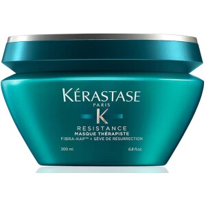 Kérastase Máscara Resistance Masque Therapiste Cabelos danificados ou quebradiços Reconstrução Fibra-Kap® Sève de Réssurrection 200 g