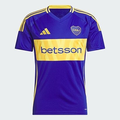 Camisa Adidas Boca Juniors Home 24/25 s/n° Torcedor Masculina - Tam P