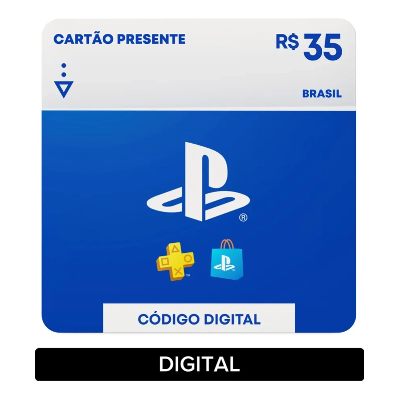 Sony PlayStation Store Gift Card BRL 35 (Digital)