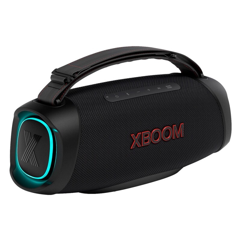 Caixa de Som Portátil LG Xboom Go XG8T com Proteção IP67 Bateria de até 15h Iluminação 60W+60W RMS