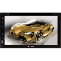 DVD 2 Din Full Touch Tela de 7" E-Tech Imports Prata Padrão Japonês