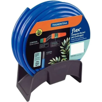 Mangueira para Jardim Tramontina com Esguicho e Suporte Flex 20 Metros