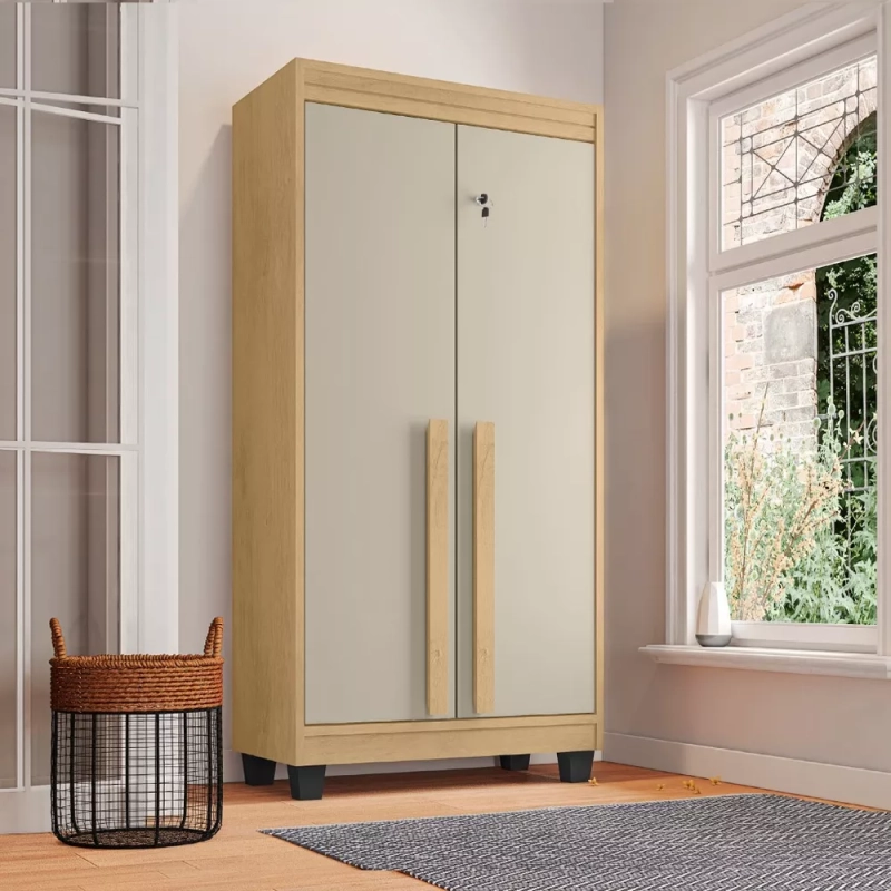 Armário Multiuso Bonatto Completo Alto com 2 Portas