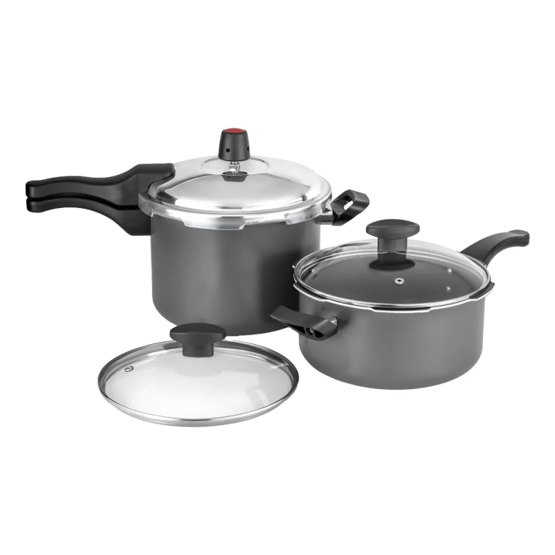 Kit Panela Pressão Cozillar 4,5l Antiaderente - 2 Peças