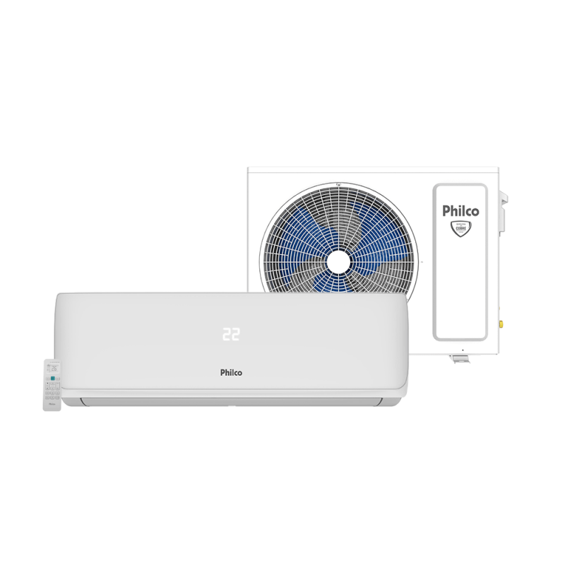 Ar Condicionado Split 24000 Btus Hi Wall Philco Frio 220V