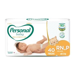Personal Fralda Baby Premium Protection P 40 Unidades