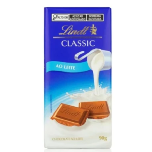 Barra de Chocolate Lindt Classic ao Leite 90g
