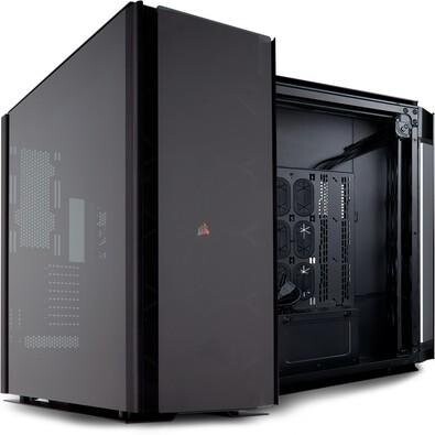 Gabinete Gamer Corsair Obsidian Series 1000D Super-Tower RGB Vidro Temperado - CC-9011148-WW