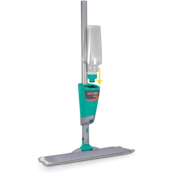 Bettanin Linha Noviça BT1912 Mop Spray com Cabo e Tecido de Microfibra Anis