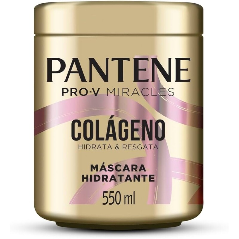 Máscara Hidratante Pantene Colágeno Hidrata e Resgata 550ml