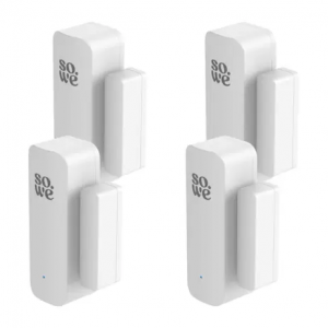 Kit 4 Sensores de aberturas  Inteligentes Wi-Fi So.We - Soprano
