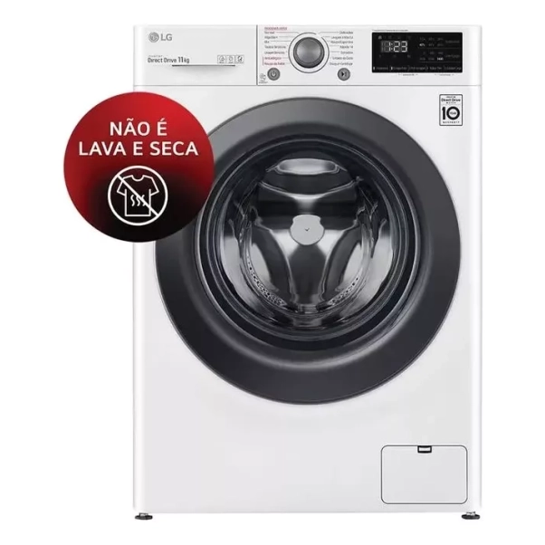 Lavadora Smart LG Vc5 Branca 11kg 220v Fv3011wg4a Cor Branco