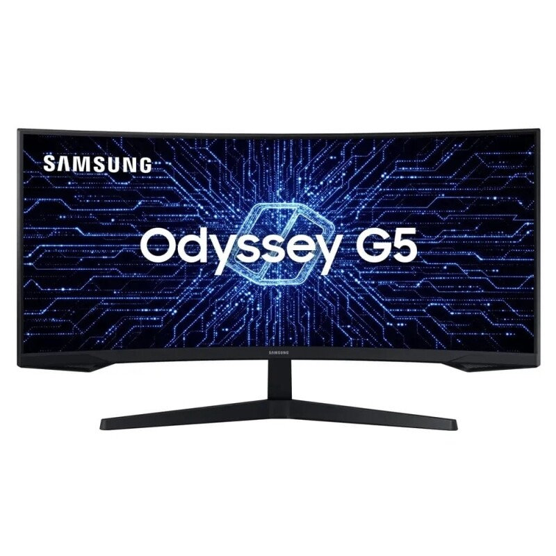 Monitor Gamer Samsung Odyssey G5 34"  UWQHD - LC34G55TWWLM