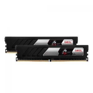 Memória DDR4 Geil EVO Spear Phantom Gaming (AMD) 16GB (2x8GB) 3200MHz Black GASF416GB3200C16BDC - IMP