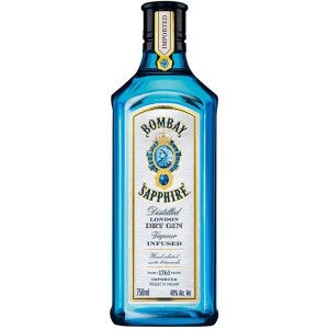 Gin Bombay Sapphire Dry London 750ml - Bacardi