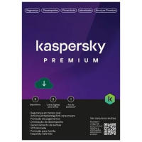 Antivírus Kaspersky Premium 5 Dispositivos 1 Ano, Digital para Download - KL1047KDEFS