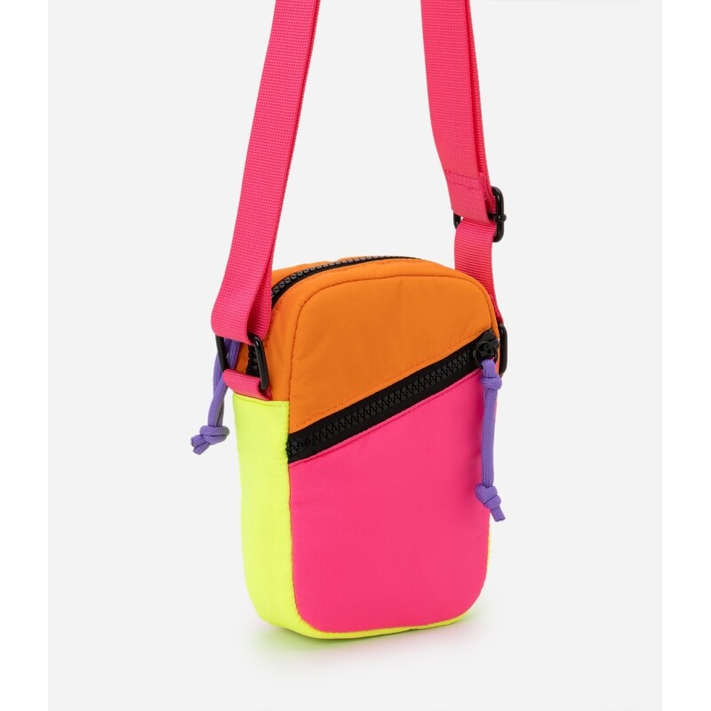 Bolsa Porta Celular Pequena com Zíper e Alça Gorgurão