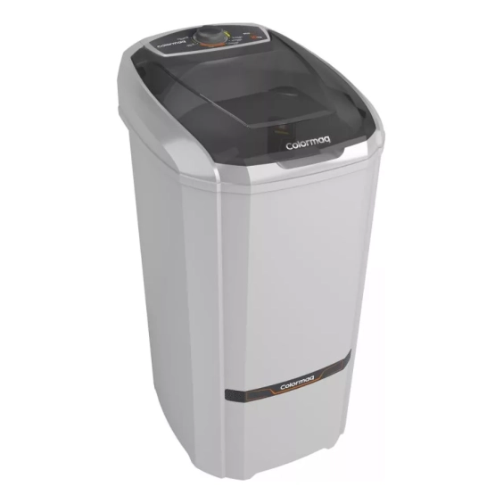 Máquina De Lavar Semi-automática Tanquinho Colormaq 10kg 127v Prata