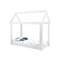 Cama Infantil Montessoriana Manu Branco Brilho Carolina Baby