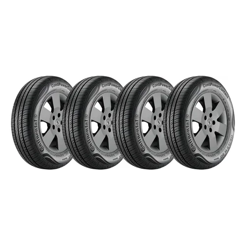 Kit 4 Pneus 185/65R15 Continental ContiPowerContact 92T Aro 15