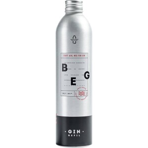 BEG - Brazilian Boutique Dry Gin 500ml - REFIL 33 Medalhas 2º Melhor Gin do Mundo (Bartenders Spirits Awards 2023) Ouro no World Gin Awards Final Seco
