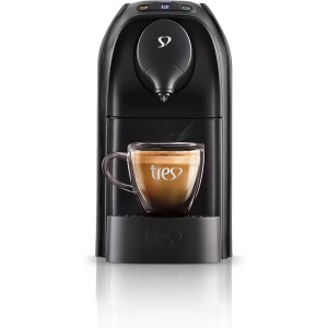 Cafeteira Espresso Passione Preta 127V - TRES 3 Corações