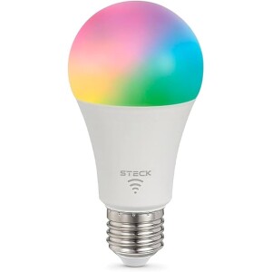 Steck Lâmpada Inteligente 12W RGBW Wi-Fi Bivolt