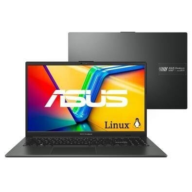 Notebook Asus Vivobook Go 15 Ryzen 5-7520U 4GB SSD 256GB AMD Radeon 610m Tela 15.6" FHD Linux Keepos - E1504FA-NJ1287
