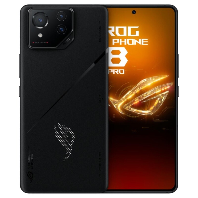 Smartphone ASUS ROG Phone 8 Pro 512GB 5G Snapdragon 8 Gen 3 16GB Ram Tela 6,78" AMOLED 165Hz Câm Tripla 50MP+32MP - Pha