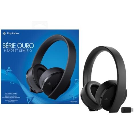 Headset Gamer Sony Série Ouro PS4 e PS4 VR