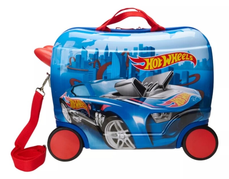 Mala Infantil Escolar Luxcel Hot Wheels