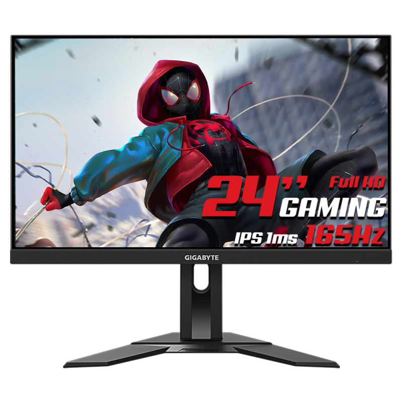Monitor Gamer Gigabyte G24F2 24 Pol Full HD 125% sRGB FreeSync 165Hz 1ms IPS HDMI/DP