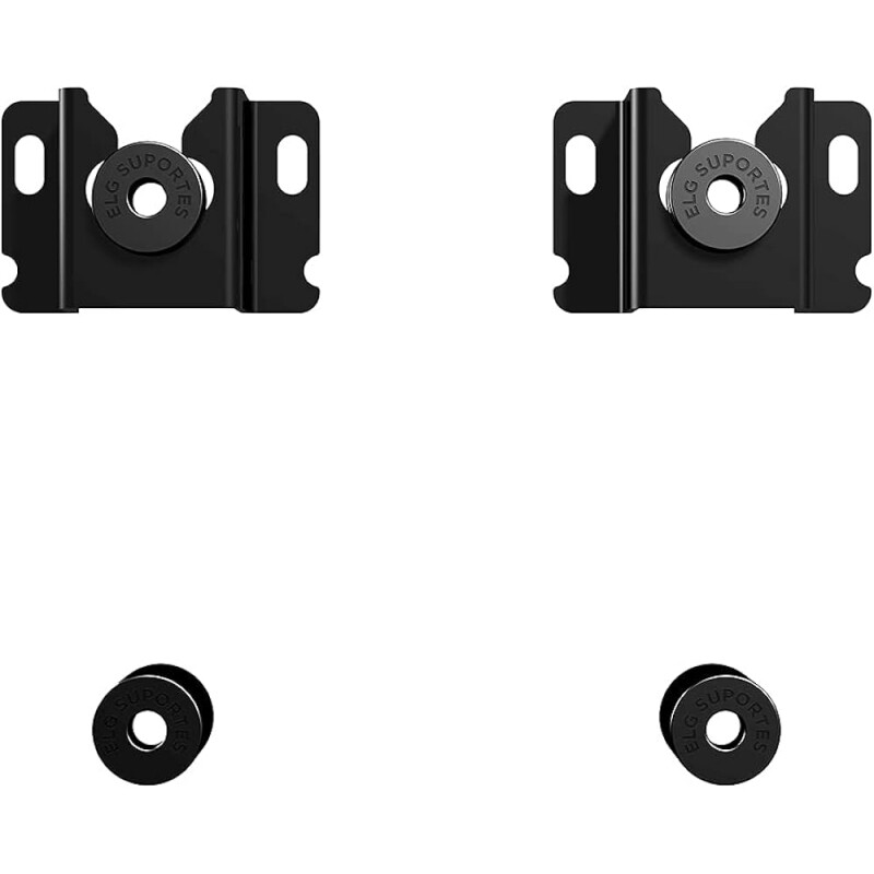 ELG GENIUS Suporte Fixo Universal de Parede Para TVs de 14 a 100 Capacidade até 100 kg Padrão VESA de 75x75 a 80