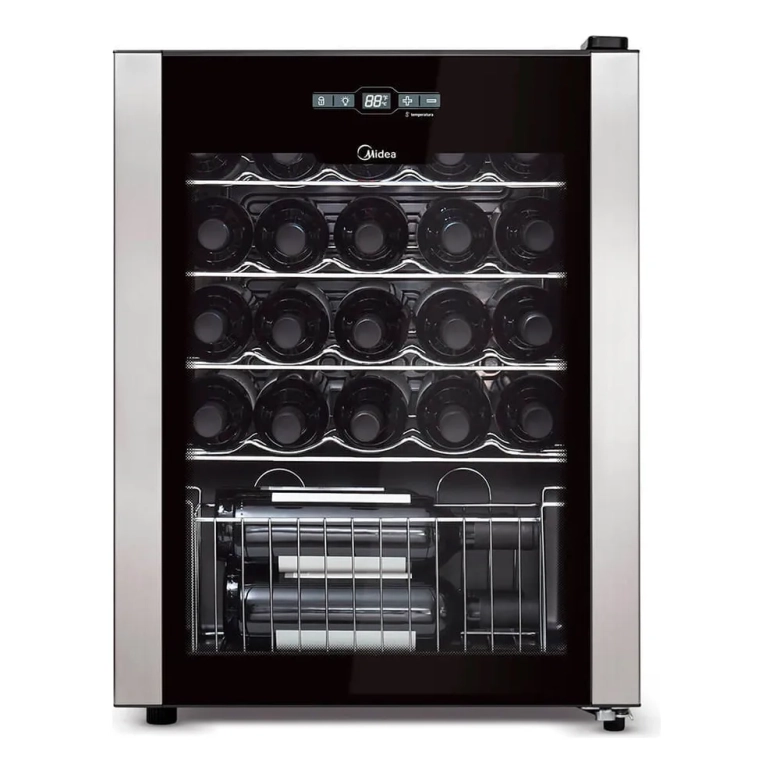 Adega De Vinhos Climatizada Midea 24 Garrafas