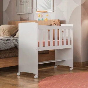 Mini Berço 100% MDF com Colchão Yescasa