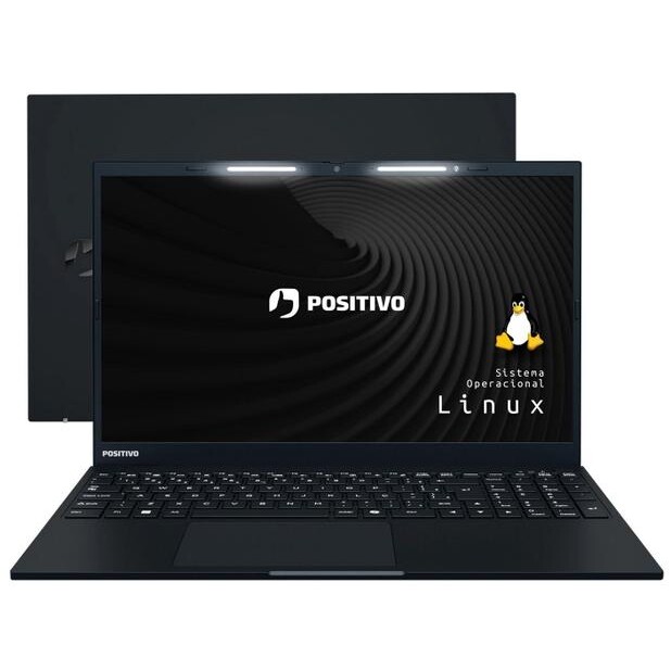 Notebook Positivo Vision R15 Ryzen 5-5500U 16GB SSD 512GB AMD Radeon Graphics Tela 15,6'' FHD Linux - R516512AI-15