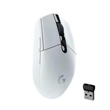 Mouse Gamer Sem Fio Logitech G305 Lightspeed 12.000 DPI 6 Botões Programáveis Branco - 910-005290 - Mouse Gamer