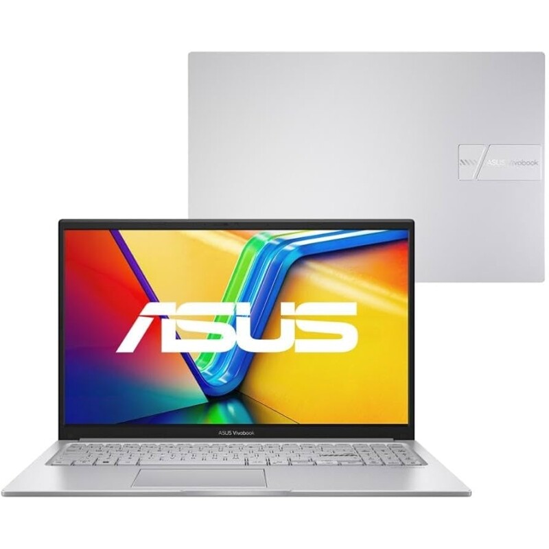 Notebook ASUS Vivobook 15 X1504VA Intel Core i5 1334U 8GB Ram 512GB SSD Windows 11 Tela 156" FHD Silver - NJ1740W