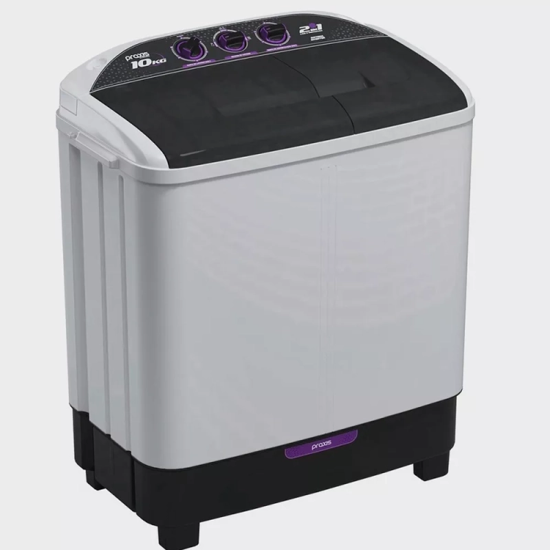 Lavadora Praxis 2 Em 1 10kg Lava 6kg E Centrifuga 4kg 127v