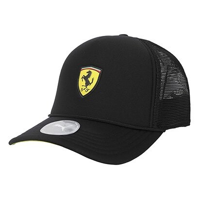 Boné Puma Aba Curva Ferrari SPTWR Race Trucker