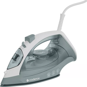 Ferro De Passar Cadence 2 Em 1 Cinzairo215 Cor Cinza 127V