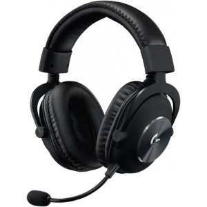 Headset Gamer Logitech G PRO X 7.1 Dolby Surround com Tecnologia Blue VOICE Design Confortável e Durável e Drivers PR