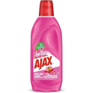 Ajax Limpador Diluível Festa Das Flores Bouquet De Flores 500Ml