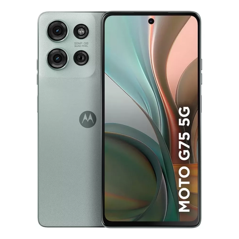 Smartphone Moto G75 5g 256gb Vegan Leather Cor Cinza Motorola