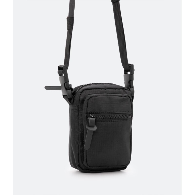 Bolsa Mini Bag com Bolso Frontal e Alça por Engate