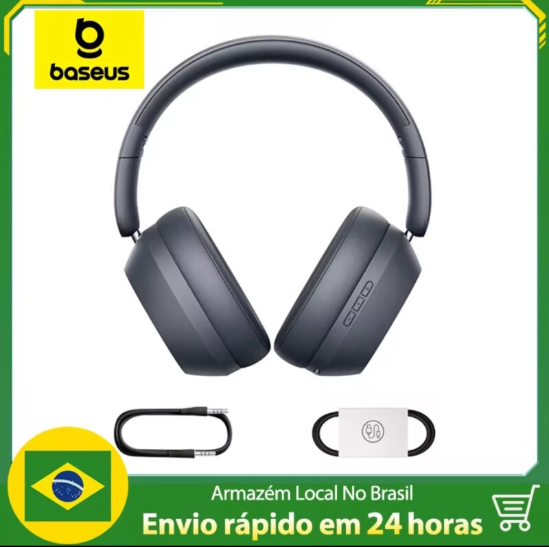 Fones de ouvido sem fio Baseus Bass 35 Max Bluetooth 5.3