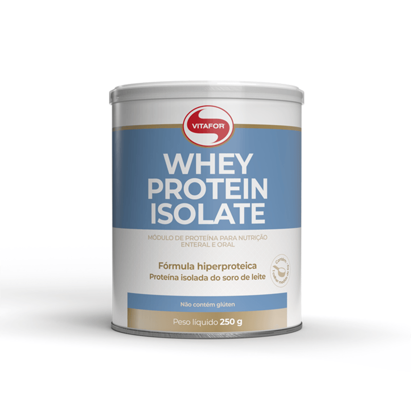 Whey Protein Isolate Vitafor 250g - Mundo Verde - A maior rede de produtos saudáveis do Brasil