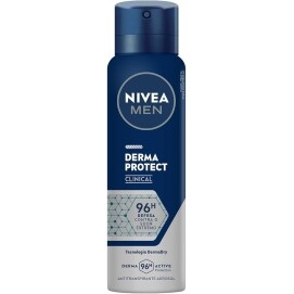 NIVEA MEN Antitranspirante Derma Protect Clinical - Alta proteção de 96 horas contra o suor excessivo e o mau odor gar